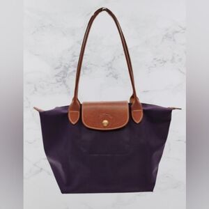 Longchamp Le Pliage Shopping Tote - Purple
